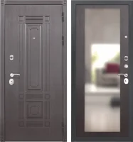 Входная дверь Тайгер Мадрид зеркало (венге/венге)