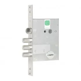 Замок врезной сувальдный с защелкой Гардиан 50.11
