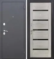 Входная дверь Тайгер Хит Царга (антик серебро/грей)