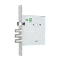 Замок врезной сувальдный с защелкой Гардиан 80.11