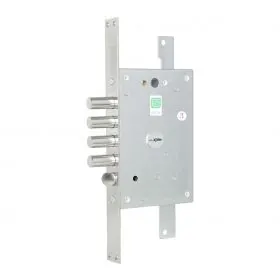 Замок врезной сувальдный, с защелкой и вертикальным приводом Гардиан 21.12 ДТ