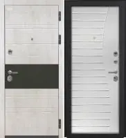 Входная дверь VIDARI (ВС-1 Бетон светлый/Ф-16 Дуб беловежский Глухое)