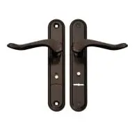 Ручка дверная на планке Гардиан 41.31 - Соната, Медный антик RAL 2474