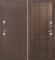 Входная дверь Дорстон Терморазрыв (Антик медный/Ф-14 Статус коньяк Глухое)