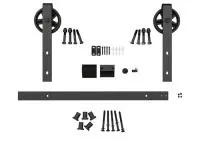 Ролики для раздвижных дверей амбарного типа ЛОФТ А-1 (комплект)