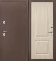 Входная дверь Дорстон Терморазрыв (Антик медный/Ф-14 Кремовая лиственница Глухое)