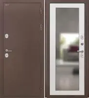 Входная дверь Дорстон Терморазрыв (Антик медный/ФЗ-5 Арктик Зеркало)