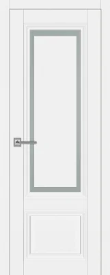 Межкомнатная дверь Carda К-42 Белый софт Витраж