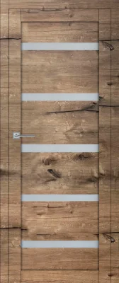 Межкомнатная дверь Carda Т-5 Дуб пацифик