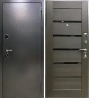 Входная дверь Маркус Комета серебро венге