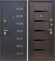 Входная дверь Тайгер Порте шелк/орех рефленный