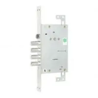 Замок врезной сувальдный с защелкой и перекодировкой с торца Гардиан 71.14 Т