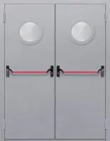 Двупольная дверь EIS-60 остекленная ДП2459