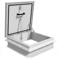 Противопожарный люк на чердак в дом №18