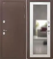 Входная дверь Дорстон Терморазрыв (Антик медный/ФЗ-5 Глянец Зеркало)