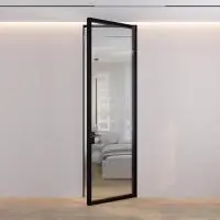 Межкомнатная стеклянная скрытая дверь Atlas 42