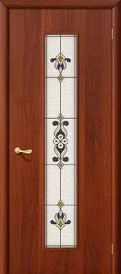 Ламинированная межкомнатная дверь 23Х Итальянский орех