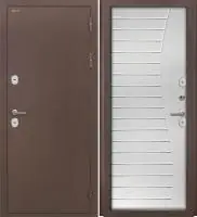 Входная дверь Дорстон Терморазрыв (Антик медный/Ф-16 Дуб беловежский Глухое)
