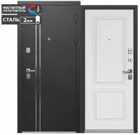 Входная дверь Luxor 2mm букле черный