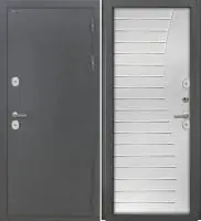 Входная дверь Дорстон Терморазрыв (Антик серебро/Ф-16 Дуб беловежский Глухое)