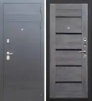 Входная дверь Тайгер Вайд шелк/дуб шале серебро