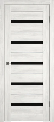 Межкомнатная дверь VFD Atum 7 Nord vellum Silver Mould