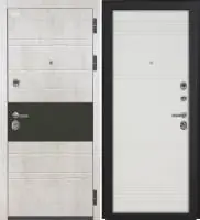 Входная дверь VIDARI (ВС-1 Бетон светлый/Ф-10 Софт милк Глухое)