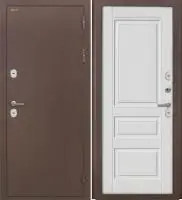 Входная дверь Дорстон Терморазрыв (Антик медный/Ф-11 Софт белый Глухое)