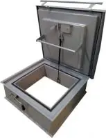 Противопожарный чердачный люк с доводчиками №16