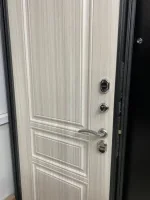 Входная дверь Маркус Аляска серебро сандал