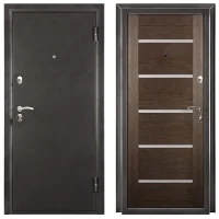 Металлическая дверь ЛАРГО (Венге)