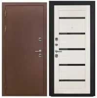 Входная дверь Grand Termo (антик медь/эшвайт)