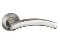 Дверные ручки Bussare А-37-10 SN/CP Solido