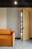 Межкомнатная скрытая дверь с HPL панелью