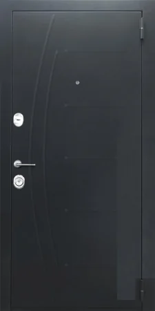 Давление на металле на входной двери (40)