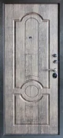 Входная дверь Тайгер Трио серебро-мореный дуб