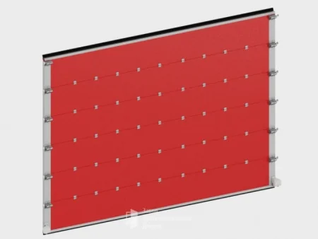 Противопожарные секционные пожарные ворота №9