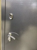 Входная дверь Маркус Термо Аляска серебро сандал