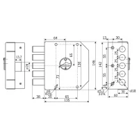 Замок накладной сувальдный Гардиан 20.07