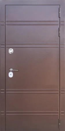 Давление на металле на входной двери (30)