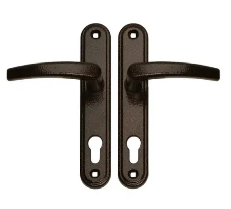 Ручка дверная на планке Гардиан 41.32 - Вега, Медный антик RAL 2474