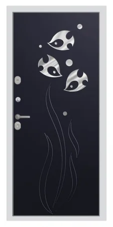 Декоративная накладка с элементами из нержавеющей стали ФЛН-310