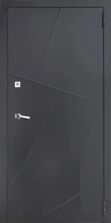 Давление на металле на входной двери (12)