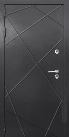 Давление на металле на входной двери (13)