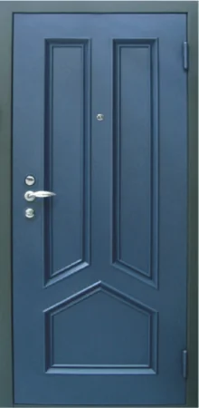 Металлофиленки на металле входной двери (13)