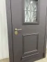 Металлофиленки на металле входной двери (1)