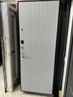 Входная дверь Маркус Вертикаль 3к шагрень грей