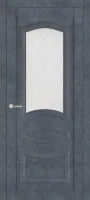 Межкомнатная дверь Carda М-2 Бетон графит