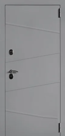 Давление на металле на входной двери (22)