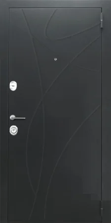 Давление на металле на входной двери (15)